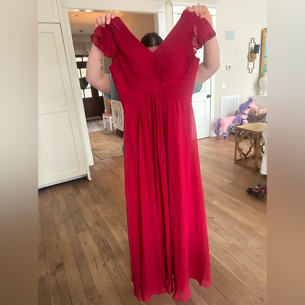 Burgundy/Red dress